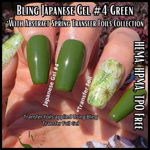 Abstract Spring Foil Overlay Set