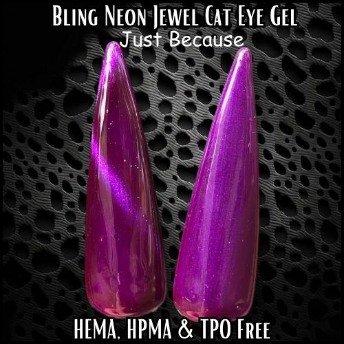 Just Because Jewel Shimmer Cat Eye Gel - HEMA, HPMA, TPO Free uv/led | 15ml