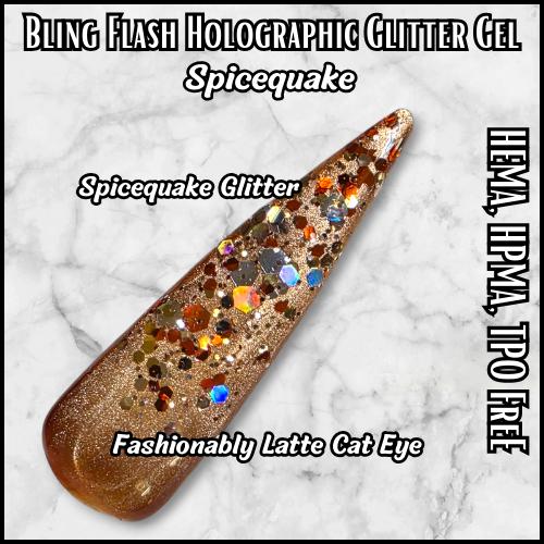 Metallic Taupe Copper Brown Cat Eye Gels | Ice Queen, Shimmering Embers, Fashionably Latte, Chocolate Cosmos | HEMA, HPMA, TPO Free uv/led