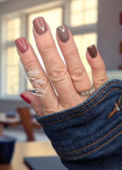 Taupe Solid with Bronze Glitz Gel Mani | Taupe Solid Gel | Bronze Glitz Multi-Glitter Gel | HEMA, HPMA, TPO Free uv/led | 15ml