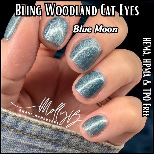 Blue Moon | Woodland Cat Eye Gels | HEMA, HPMA, TPO Free