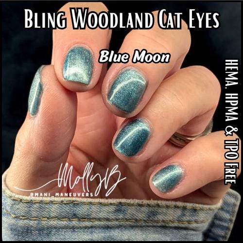 Blue Moon | Woodland Cat Eye Gels | HEMA, HPMA, TPO Free