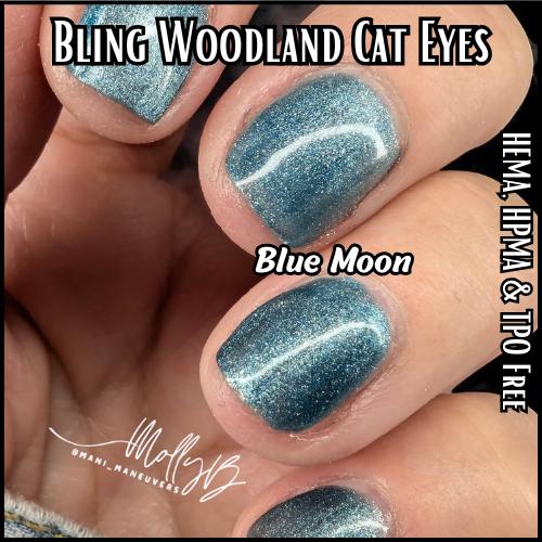 Blue Moon | Woodland Cat Eye Gels | HEMA, HPMA, TPO Free