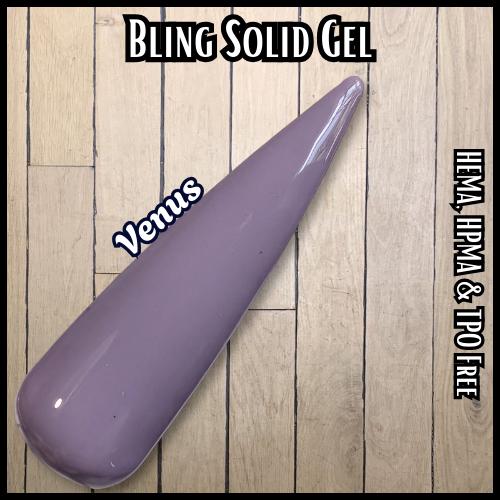 Venus Solid Gel | Dusty Purple | HEMA, HPMA, TPO Free Free uv/led | 15ml | Soak Off |