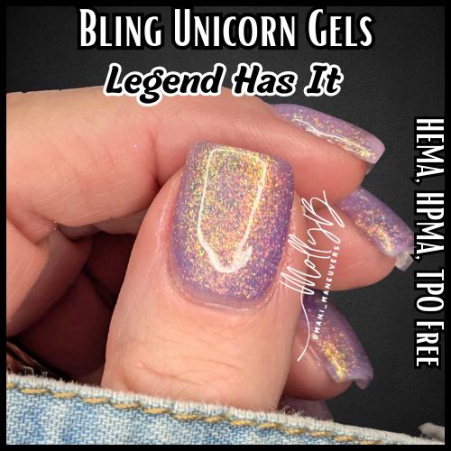 Legend Has It Unicorn Gel Mani - HEMA, HPMA, TPO Free