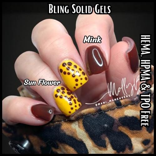 Sun Flower Solid Gels | HEMA, HPMA, TPO Free