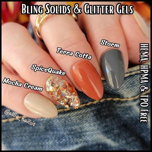 SpiceQuake Glitter Gel - HEMA, HPMA, TPO Free