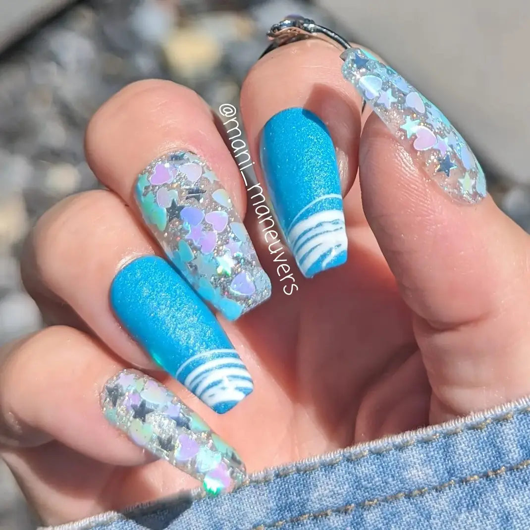 Iridescent Beach Dip