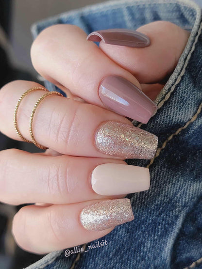 Rich Girl, Lush, Mocha Cream Gel Mani - HEMA HPMA TPO Free