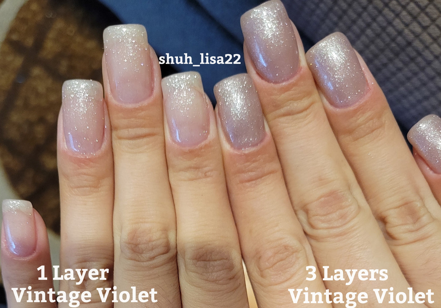 Vintage Violet Rubber Base Gel - HEMA, HPMA, TPO Free