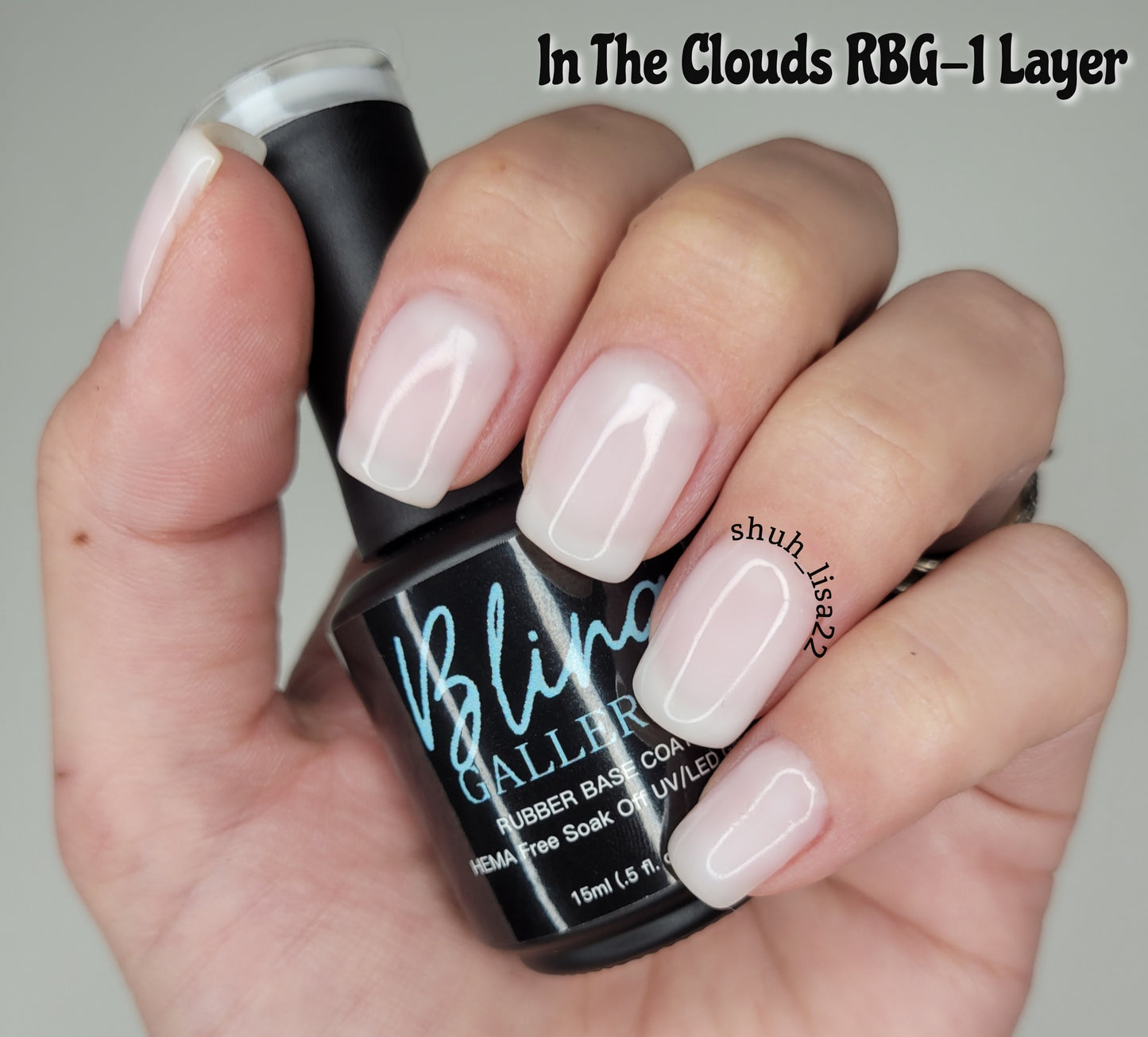Clean Slate & In The Clouds Rubber Base Gels - HEMA, HPMA, TPO Free