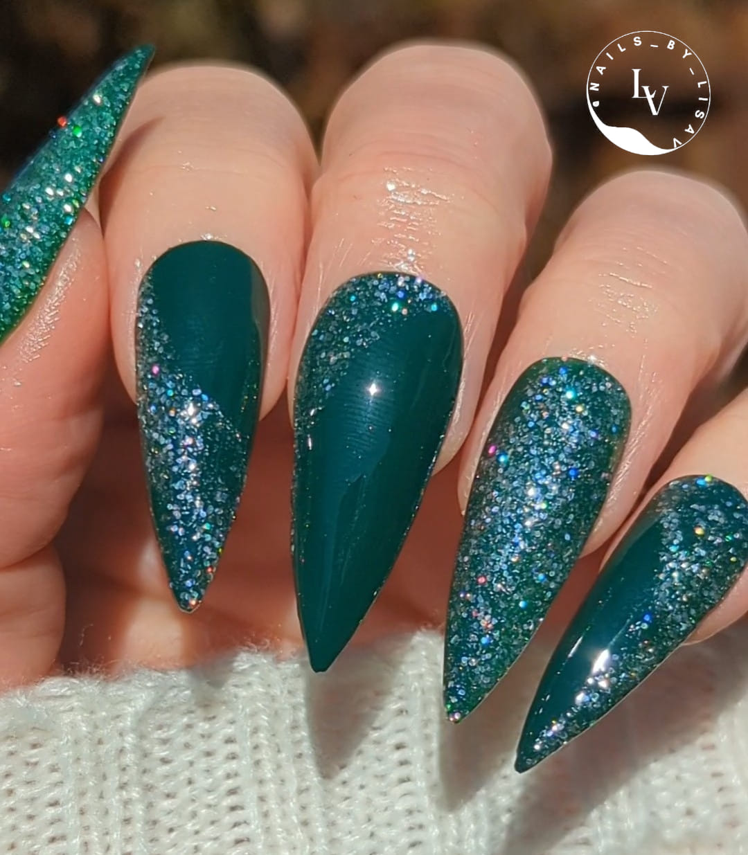 Las Vegas Solid Gel With Spearmint Platinum Gel Overlay - HEMA HPMA TPO Free