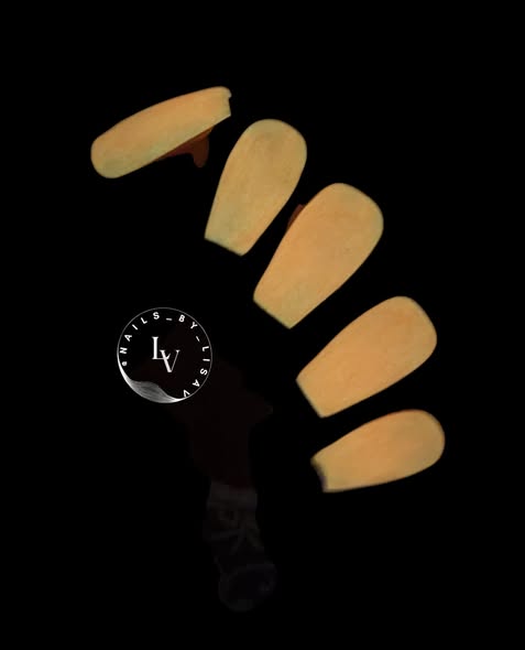 Lamborghini Red Glow Solid Color Gel Mani - HEMA, HPMA, TPO Free