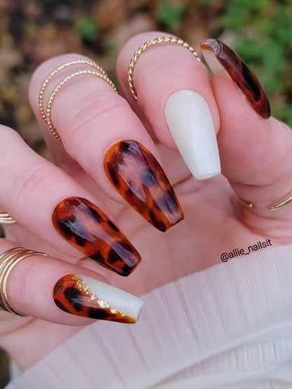 ULTRA Amber Tortoiseshell Coffee Jelly Gels - Fall Colors - Now Sold Individually - 10ml - HEMA, HPMA & TPO Free