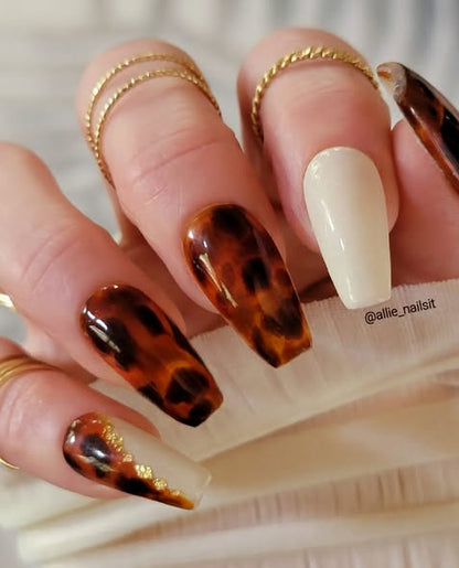 ULTRA Amber Tortoiseshell Coffee Jelly Gels - Fall Colors - Now Sold Individually - 10ml - HEMA, HPMA & TPO Free
