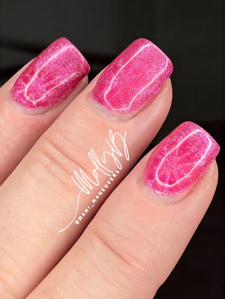 Exotic Pink Neon Cat Eye Gel - HEMA, HPMA, TPO Free
