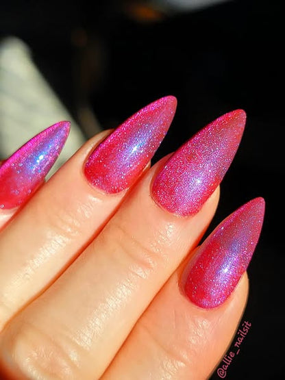 Prism Aurora Pearl Cat Eye Gel Mani  - HEMA, HPMA, TPO Free