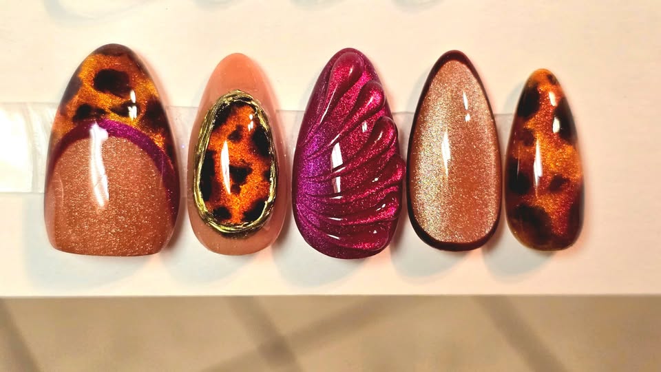 ULTRA Amber Tortoiseshell Coffee Jelly Gels - Fall Colors - Now Sold Individually - 10ml - HEMA, HPMA & TPO Free