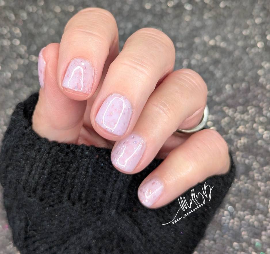 Glam - Rubber Base Gels with Flakes - HEMA, HPMA, TPO, Free