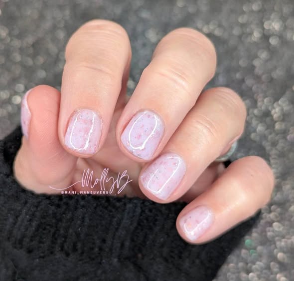 Glam - Rubber Base Gels with Flakes - HEMA, HPMA, TPO, Free