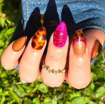 ULTRA Amber Tortoiseshell Coffee Jelly Gels - Fall Colors - Now Sold Individually - 10ml - HEMA, HPMA & TPO Free