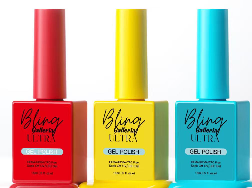 ULTRA 69 Gel Collection - 66 Solid Color Gels Plus ULTRA Diamond Top Coat - ULTRA Base Coat - ULTRA Russian Matte Top Coat - Color Board - HEMA, HPMA, TPO Free