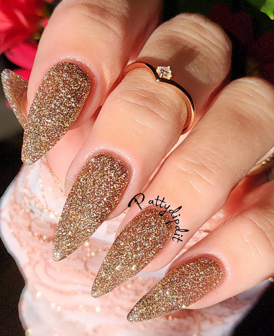 Frosted Toffee Gel Mani - HEMA, HPMA, TPO Free