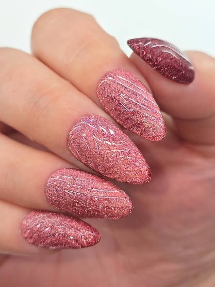 Touch of Sass Reflective Cat Eye Gel Mani -  HEMA HPMA TPO Free