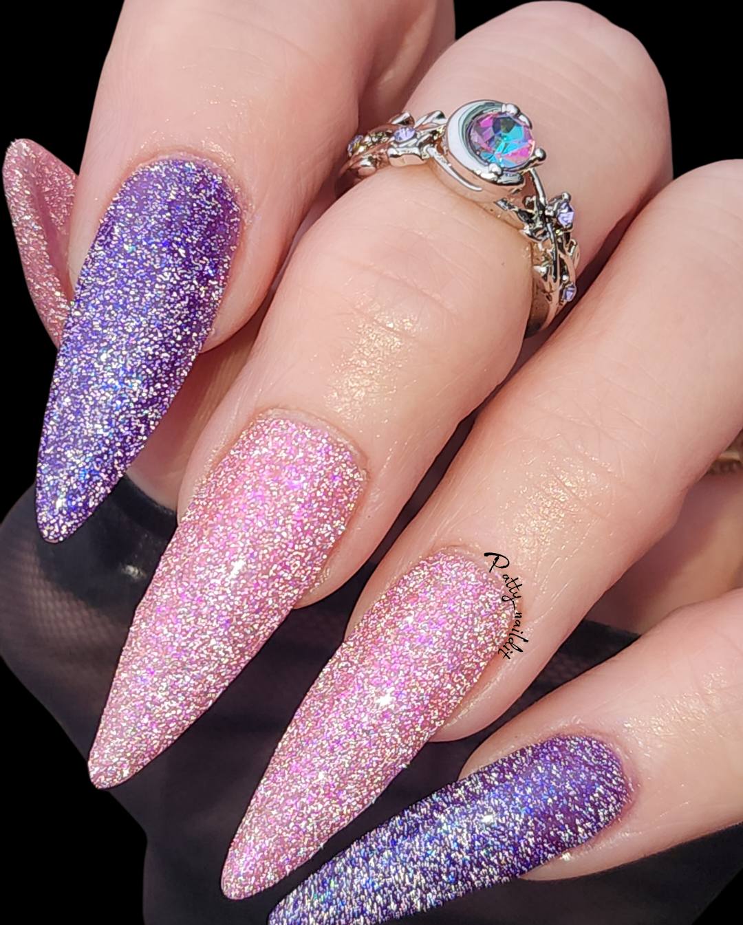 Arctic Star & Frozen Kiss Reflective Iridescent Holographic Gel - HEMA, HPMA, TPO Free