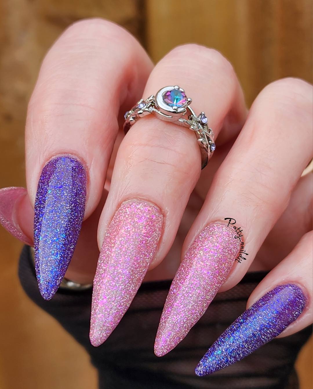 Arctic Star & Frozen Kiss Reflective Iridescent Holographic Gel - HEMA, HPMA, TPO Free