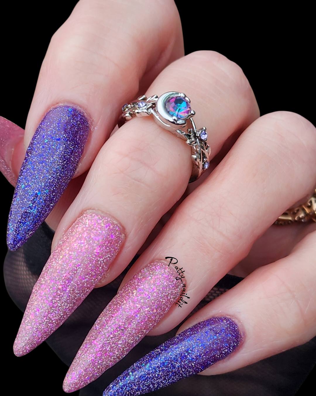 Arctic Star & Frozen Kiss Reflective Iridescent Holographic Gel - HEMA, HPMA, TPO Free