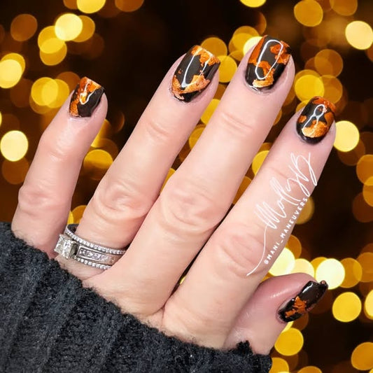 ULTRA Amber Tortoiseshell Coffee Jelly Gels - Fall Colors - Now Sold Individually - 10ml - HEMA, HPMA & TPO Free (Copy)