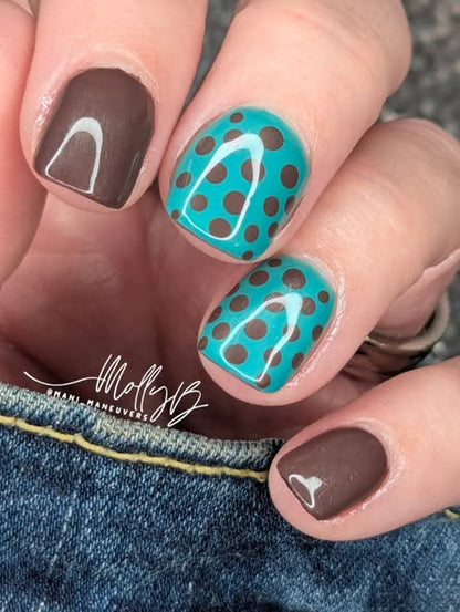 Caicos Teal Solid Color Gel - HEMA, HPMA, TPO Free