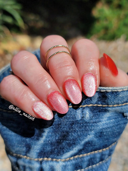 ULTRA Hot Mess Neon Cat Eye Gel Mani - HEMA, HPMA, TPO Free