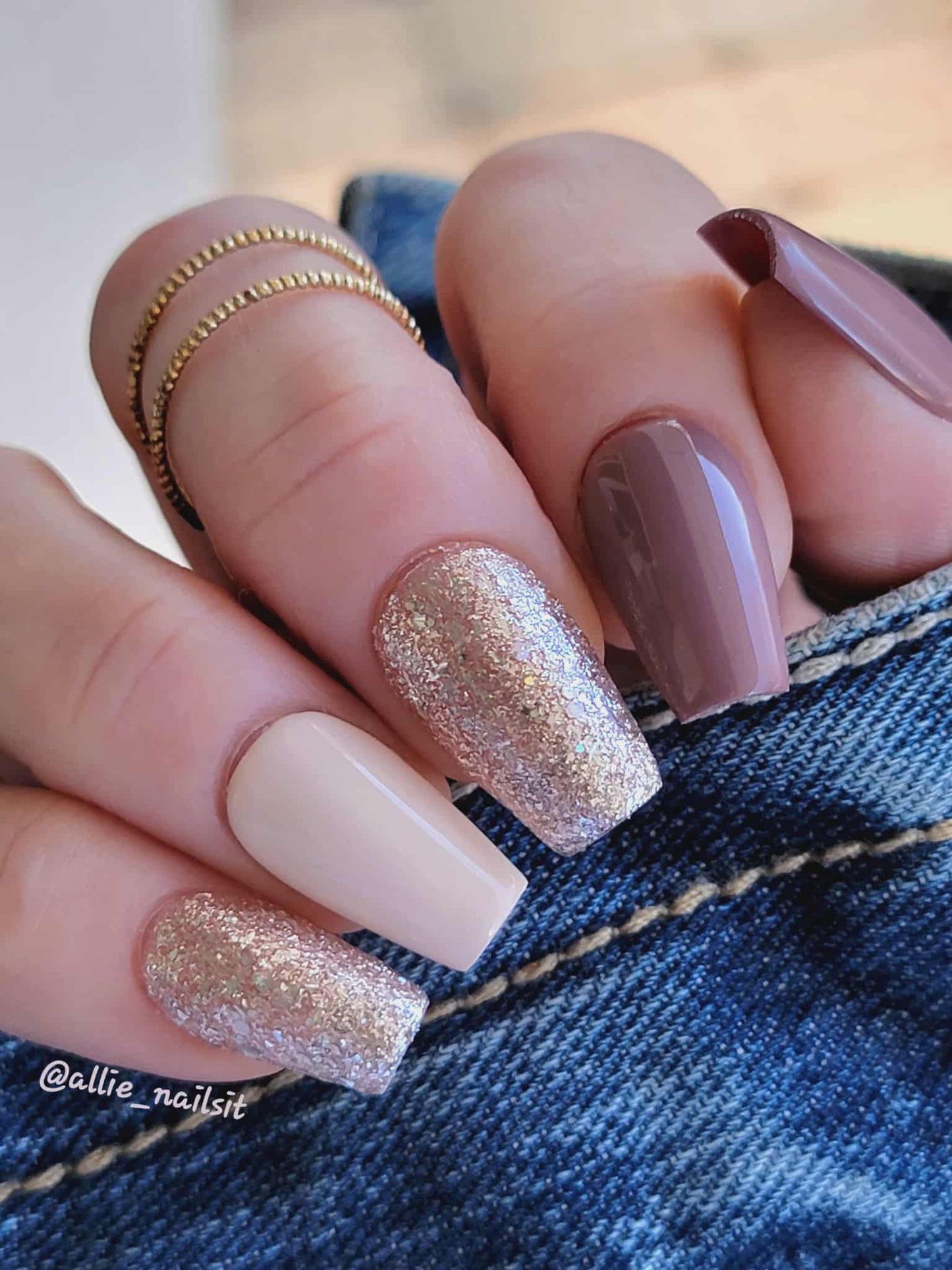 Rich Girl, Lush, Mocha Cream Gel Mani - HEMA HPMA TPO Free
