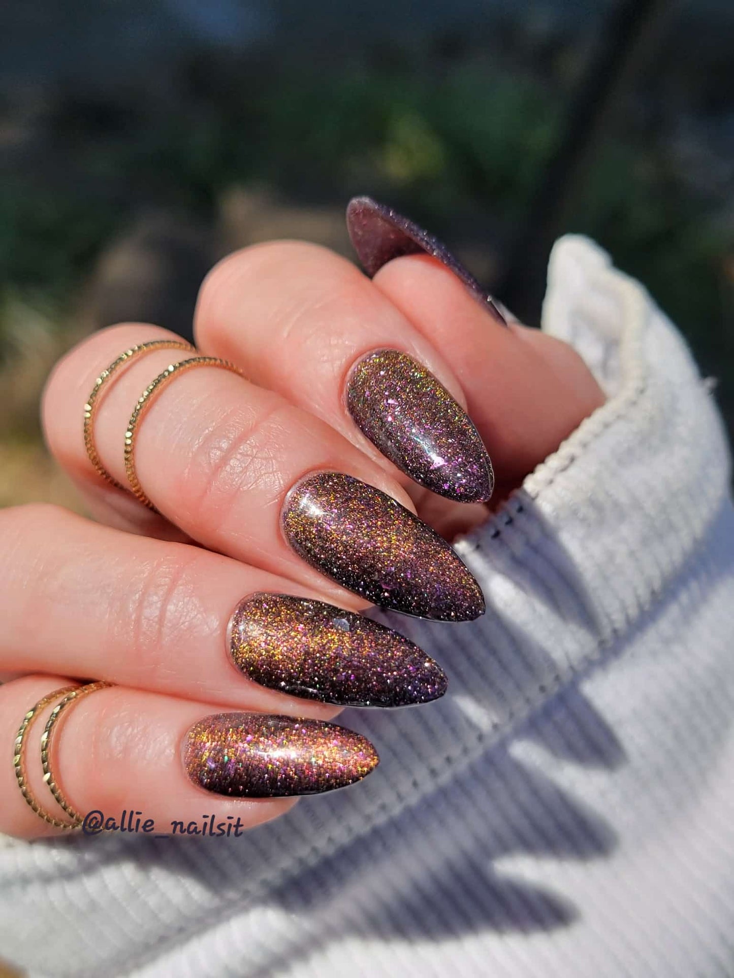 ULTRA Cosmos Cat Eye Gel Mani - Reflective Cat Eye - HEMA HPMA TPO Free