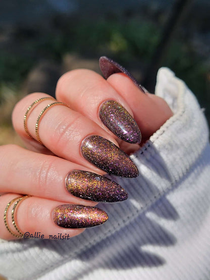 ULTRA Cosmos Cat Eye Gel Mani - Reflective Cat Eye - HEMA HPMA TPO Free