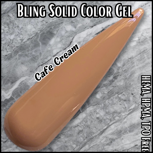 ULTRA Cafe Cream Solid Color Gel - HEMA, HPMA, TPO Free