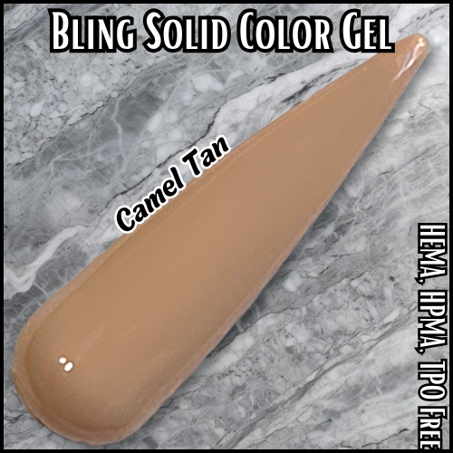 ULTRA Camel Tan Solid Color Gel - HEMA, HPMA, TPO Free