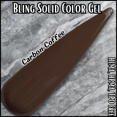 ULTRA Carbon Coffee Solid Color Gel - HEMA, HPMA, TPO Free