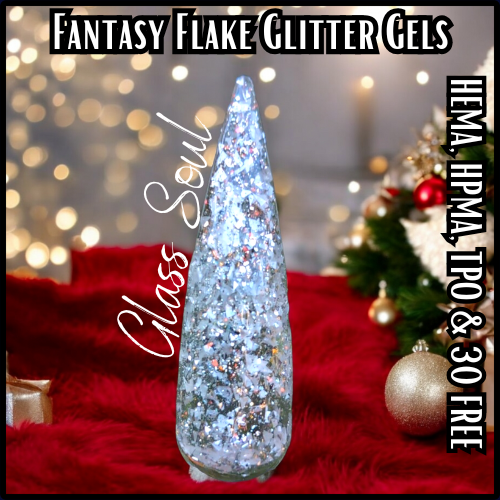 Glass Soul - Fantasy Flake Glitter Gel - HEMA, HPMA, TPO Free