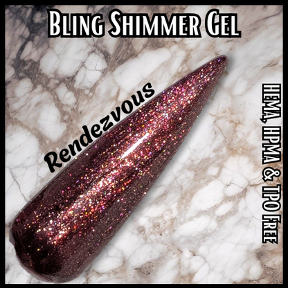 Rendezvous - Shimmer Gel - HEMA HPMA TPO Free