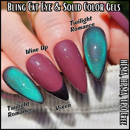 ULTRA Twilight Romance Glass Aurora Cat Eye Gel - HEMA, HPMA, TPO Free