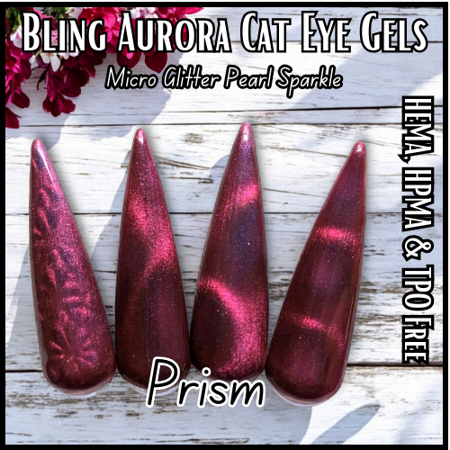 Prism - Cat Eye Aurora Pearl Gel Polish - HEMA, HPMA, TPO Free
