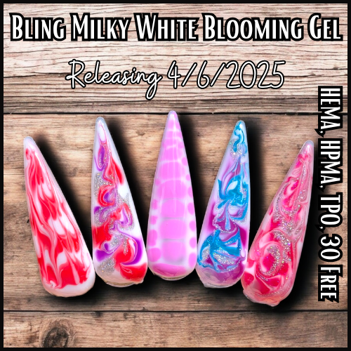 Milky White Blooming Gel - HEMA, HPMA, TPO Free