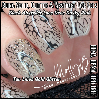 Blace Abstract Lace Gel Mani - HEMA, HPMA, TPO Free