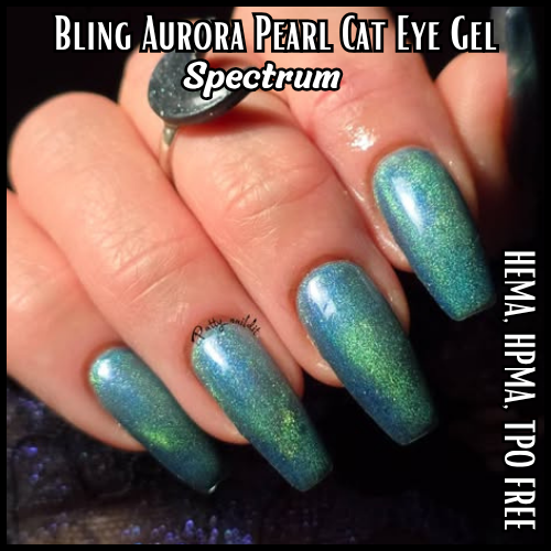 Spectrum - Cat Eye Aurora Pearl Gel Polish - HEMA, HPMA, TPO Free