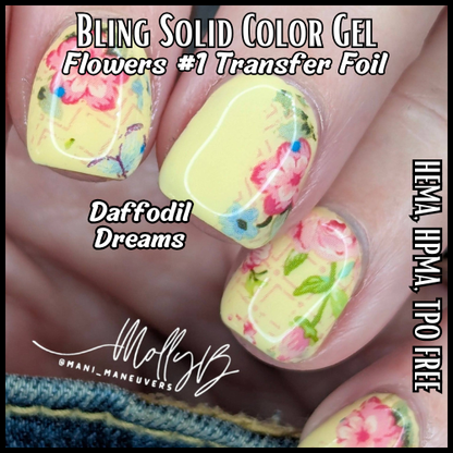 ULTRA Daffodil Dreams Pastel Solid Color Gel - HEMA HPMA TPO Free