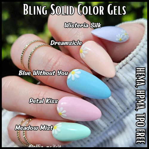 ULTRA Petal Kiss Pastel Solid Color Gel - HEMA HPMA TPO Free