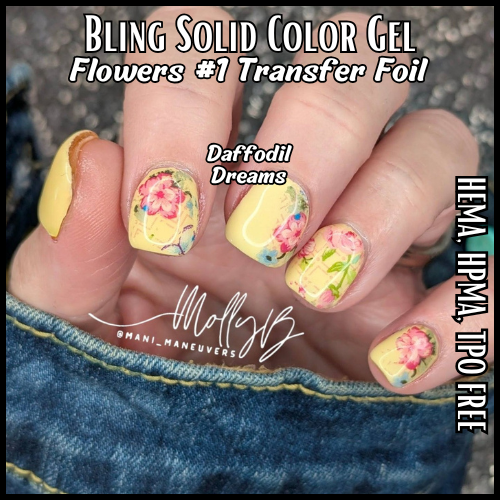 ULTRA Daffodil Dreams Pastel Solid Color Gel - HEMA HPMA TPO Free